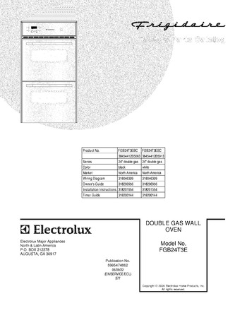 Diagram for FGB24T3EBC