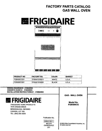 Diagram for FGB500CGB1