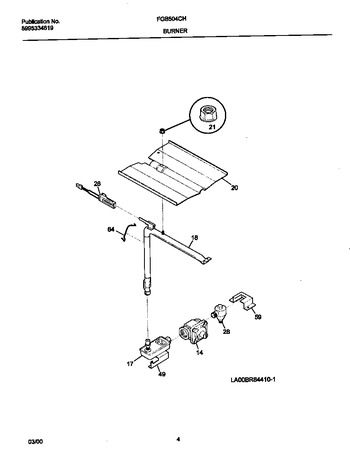 Diagram for FGB504CHSA