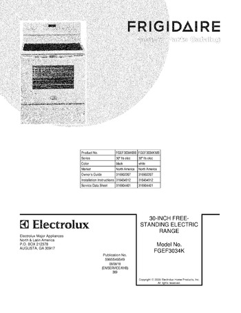 Diagram for FGEF3034KWB