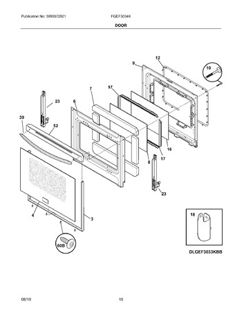 Diagram for FGEF3034KWC