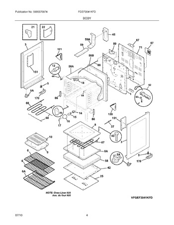 Diagram for FGEF3041KFD