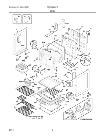 Diagram for FGEF3044KFD