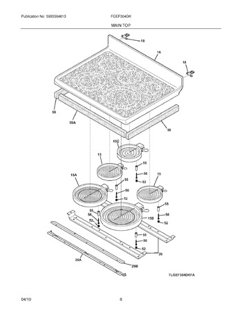 Diagram for FGEF304DKWB