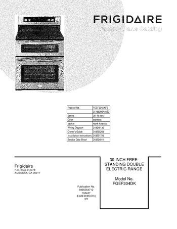 Diagram for FGEF304DKFB