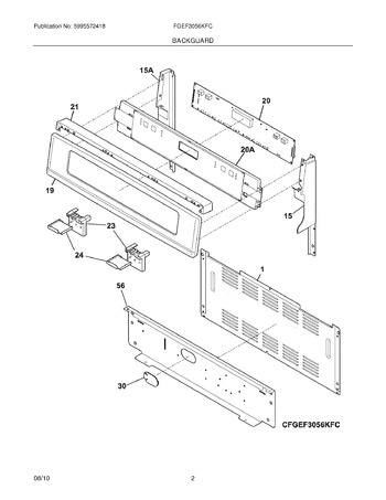 Diagram for FGEF3056KFC