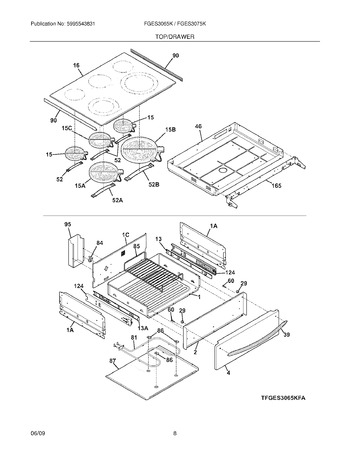 Diagram for FGES3075KWA