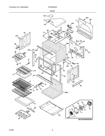 Diagram for FGEW3045KBA