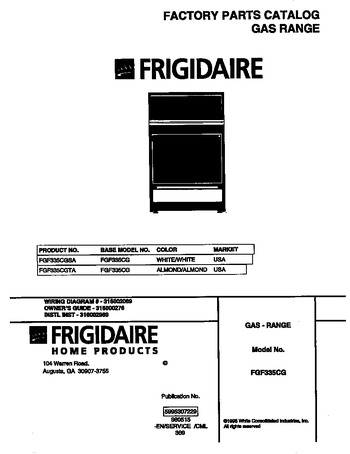 Diagram for FGF335CGSA