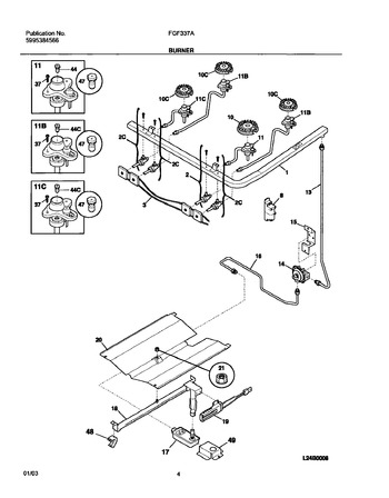 Diagram for FGF337AWD