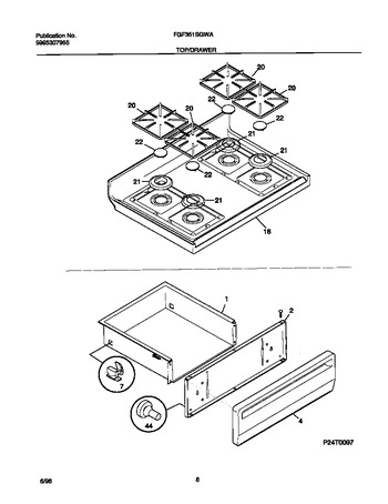 Diagram for FGF351SGWA