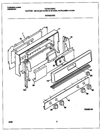 Diagram for FGF351SGWC