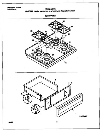 Diagram for FGF351SGWC