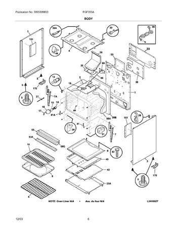 Diagram for FGF355AWE