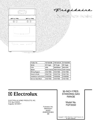 Diagram for FGF355DWB