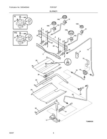 Diagram for FGF355FWE