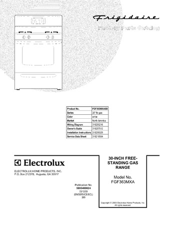 Diagram for FGF363MXASB