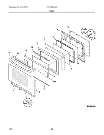 Diagram for FGF363MXASE