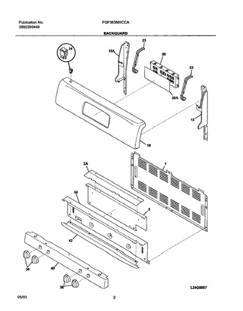 Diagram for FGF363MXCCA