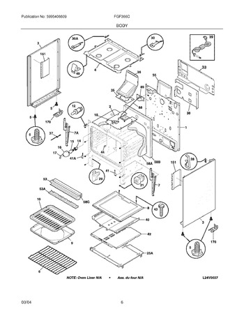 Diagram for FGF366CSE