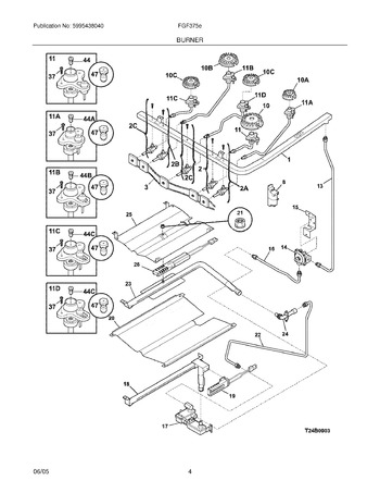 Diagram for FGF375ESA