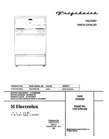 Diagram for FGF376CXBSA