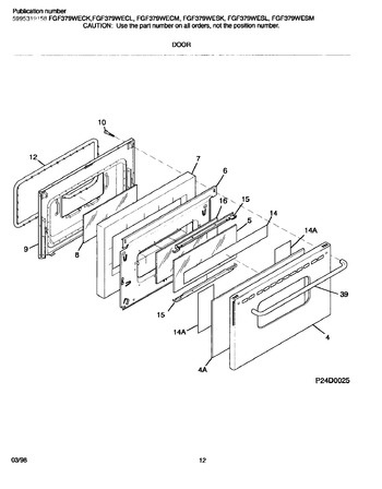 Diagram for FGF379WESL