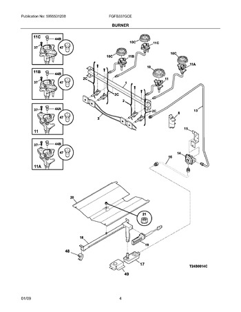 Diagram for FGFB337GCE