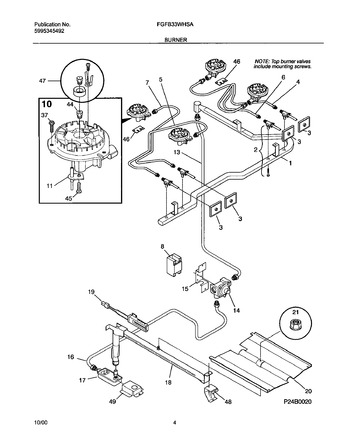 Diagram for FGFB33WHSA