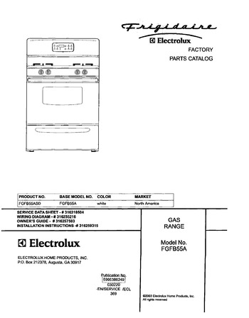 Diagram for FGFB55ASD