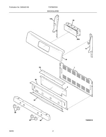 Diagram for FGFB82DSA