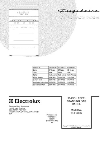 Diagram for FGFB86DSC