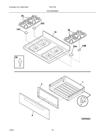 Diagram for FGFL79DQA