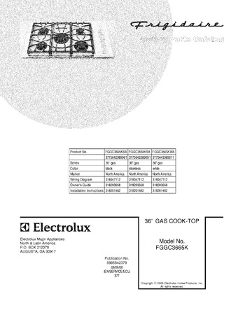 Diagram for FGGC3665KSA