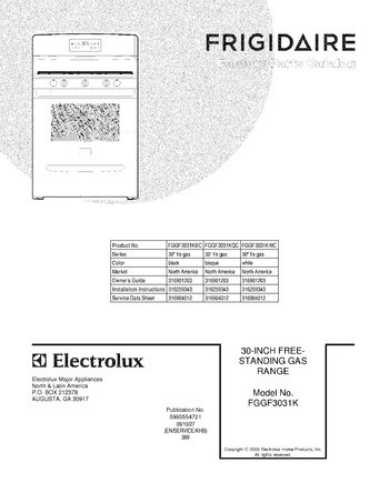 Diagram for FGGF3031KQC