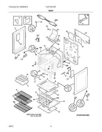 Diagram for FGGF3041KFF