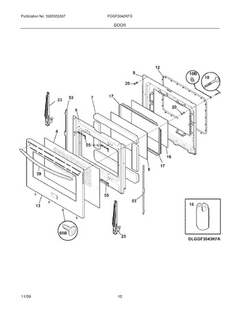 Diagram for FGGF3042KFD