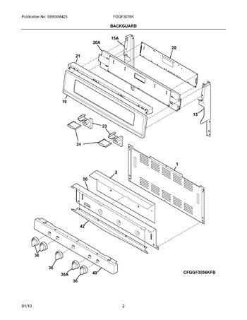 Diagram for FGGF3076KWD