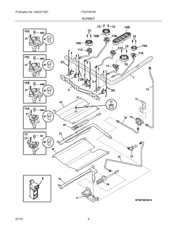 Diagram for FGGF3076KWH