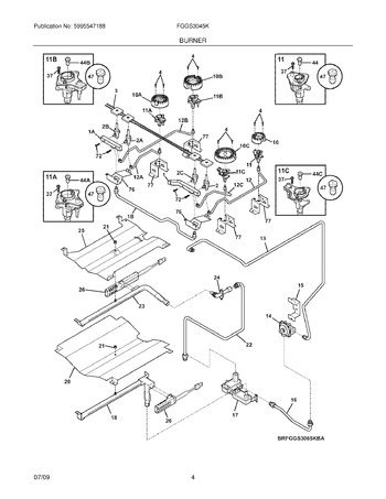 Diagram for FGGS3045KBA