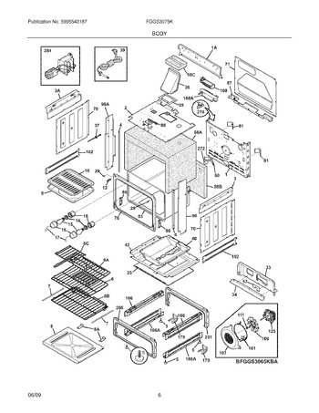 Diagram for FGGS3075KBA