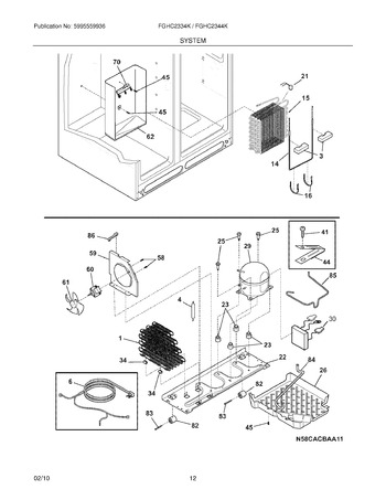 Diagram for FGHC2334KE2