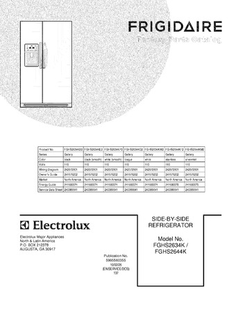 Diagram for FGHS2634KB2