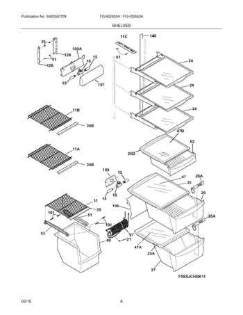 Diagram for FGHS2655KP2