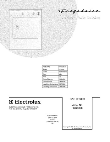 Diagram for FGQ332ES0