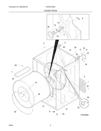 Diagram for FGR231CAS4