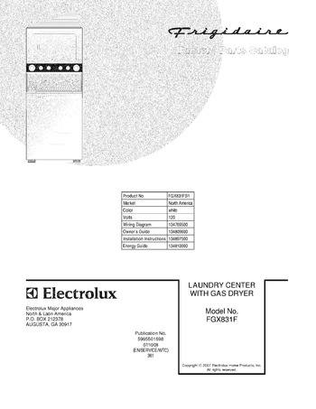 Diagram for FGX831FS1