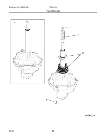 Diagram for FGX831FS5