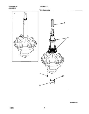 Diagram for FGZ831AS1