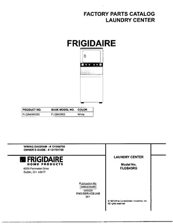 Diagram for FLGB43RGS0